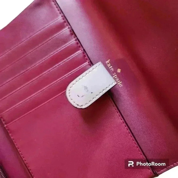 Kate Spade Winni Wright Place Crossbody Wallet Clutch Plum Dawn WLRU3192 - Picture 5 of 14